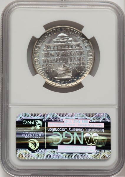 1948 50C Booker T. Washington, MS 67 NGC