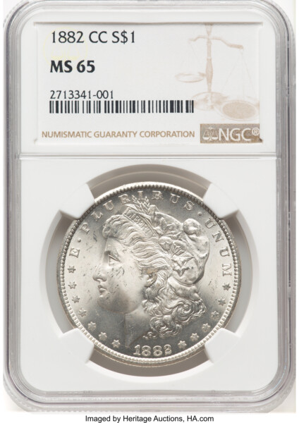 1882-CC S$1 65 NGC