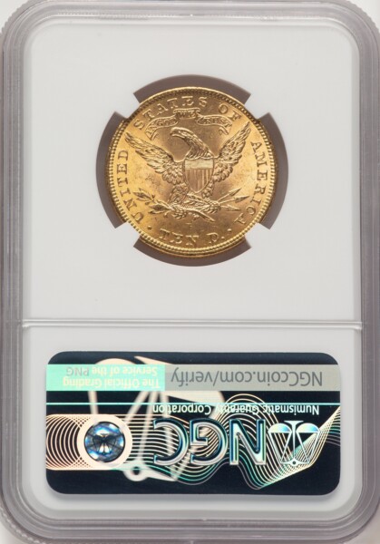 1901 $10 65 NGC