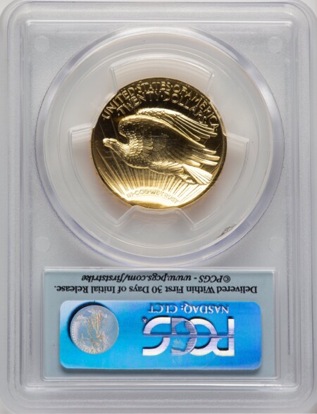 2009 G$20 Ultra High Relief FS Flag 70 PCGS