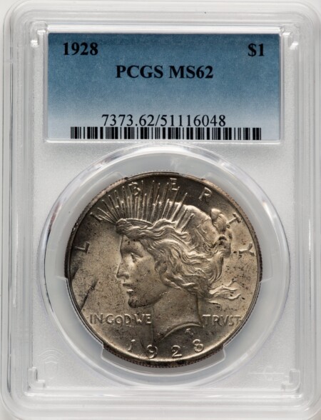 1928 S$1 62 PCGS