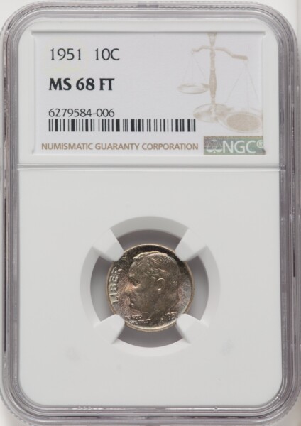 1951 10C, FB 68 NGC