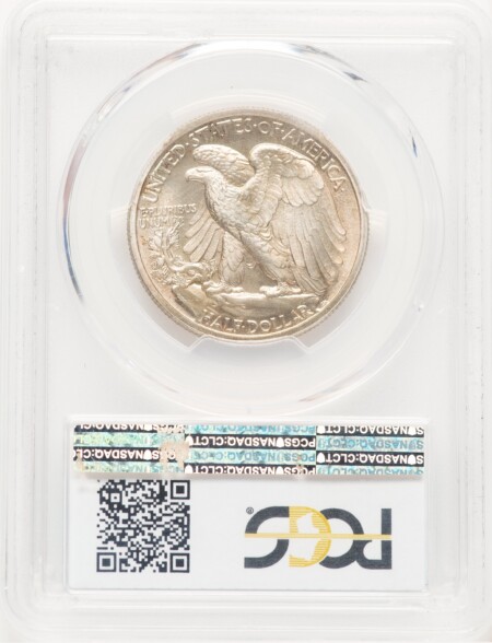 1942 50C CAC PCGS Plus 67 PCGS