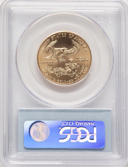 2001 Gold Eagle 1/2 oz Blue Label 69 PCGS