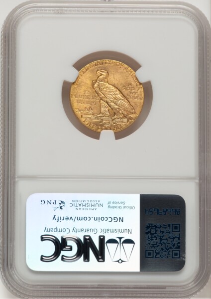 1915 $5 64 NGC