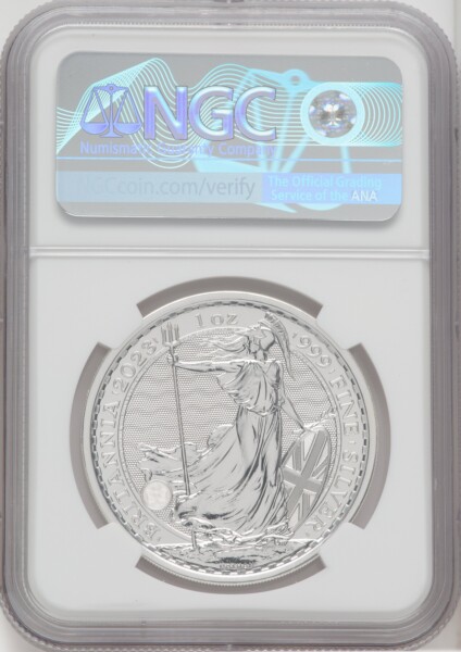 2023 G.B. S2 BRITANNIA 2 COIN KING AND QUEEN SET #14 70 NGC