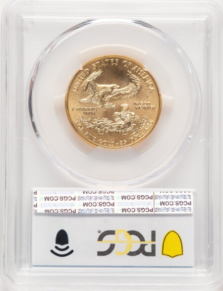 2000 Gold Eagle 1/2 oz Blue Gradient 69 PCGS