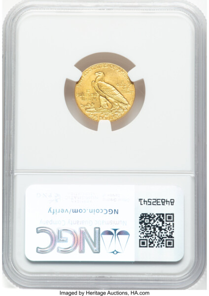 1908 $2 1/2 63 NGC
