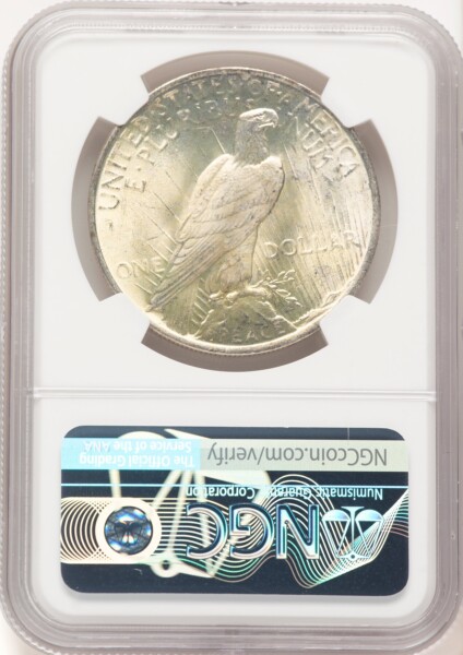 1923 S$1 Kenneth Bressett Red Book 67 NGC