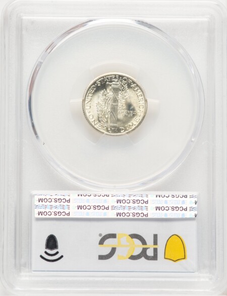 1935-S 10C, FB PCGS Secure 67 PCGS