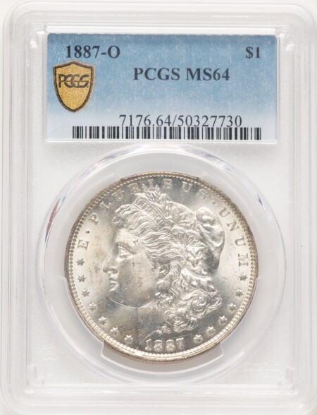 1887-O S$1 PCGS Secure 64 PCGS