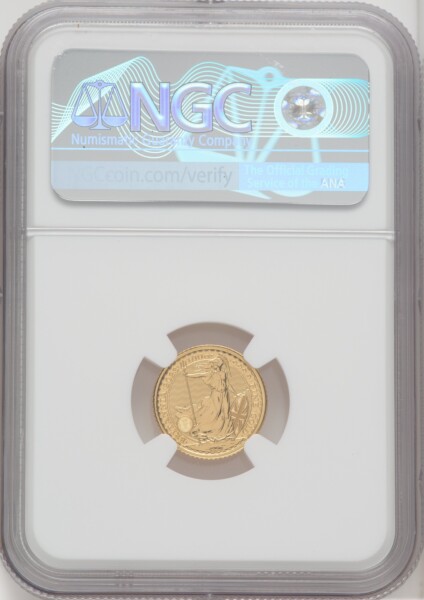 2023 G.B. G10 BRITANNIA-KC III OBVERSE 9TH COIN STRUCK 70 NGC
