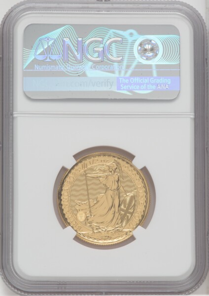 2023 G.B. G50 BRITANNIA-KC III OBVERSE 6TH COIN STRUCK 70 NGC