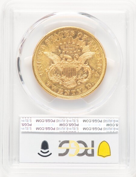 1872 $20 PCGS Secure 61 PCGS