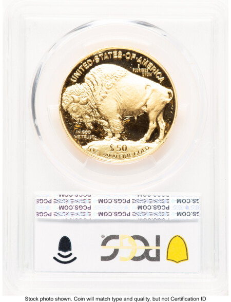 2006-W Proof Gold Buffalo 1 oz Blue Gradient 70 PCGS