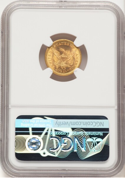 1877-S $2 1/2 65 NGC