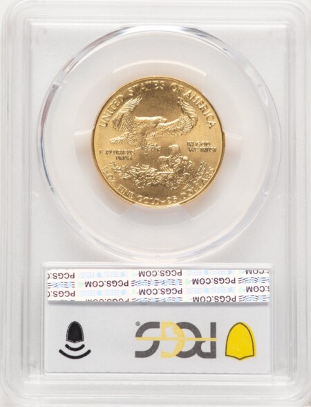 1988 Gold Eagle 1/2 oz Blue Gradient 69 PCGS