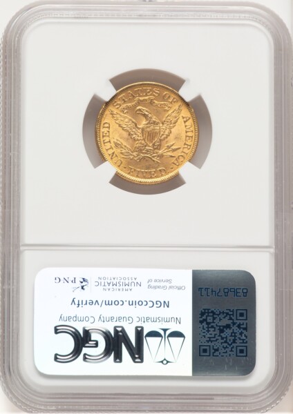 1899 $5 65 NGC