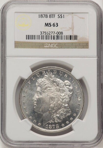 1878 8TF S$1 63 NGC