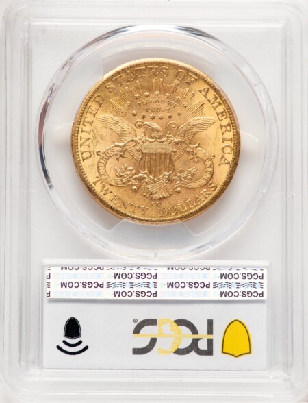 1883-CC $20 PCGS Secure 62 PCGS