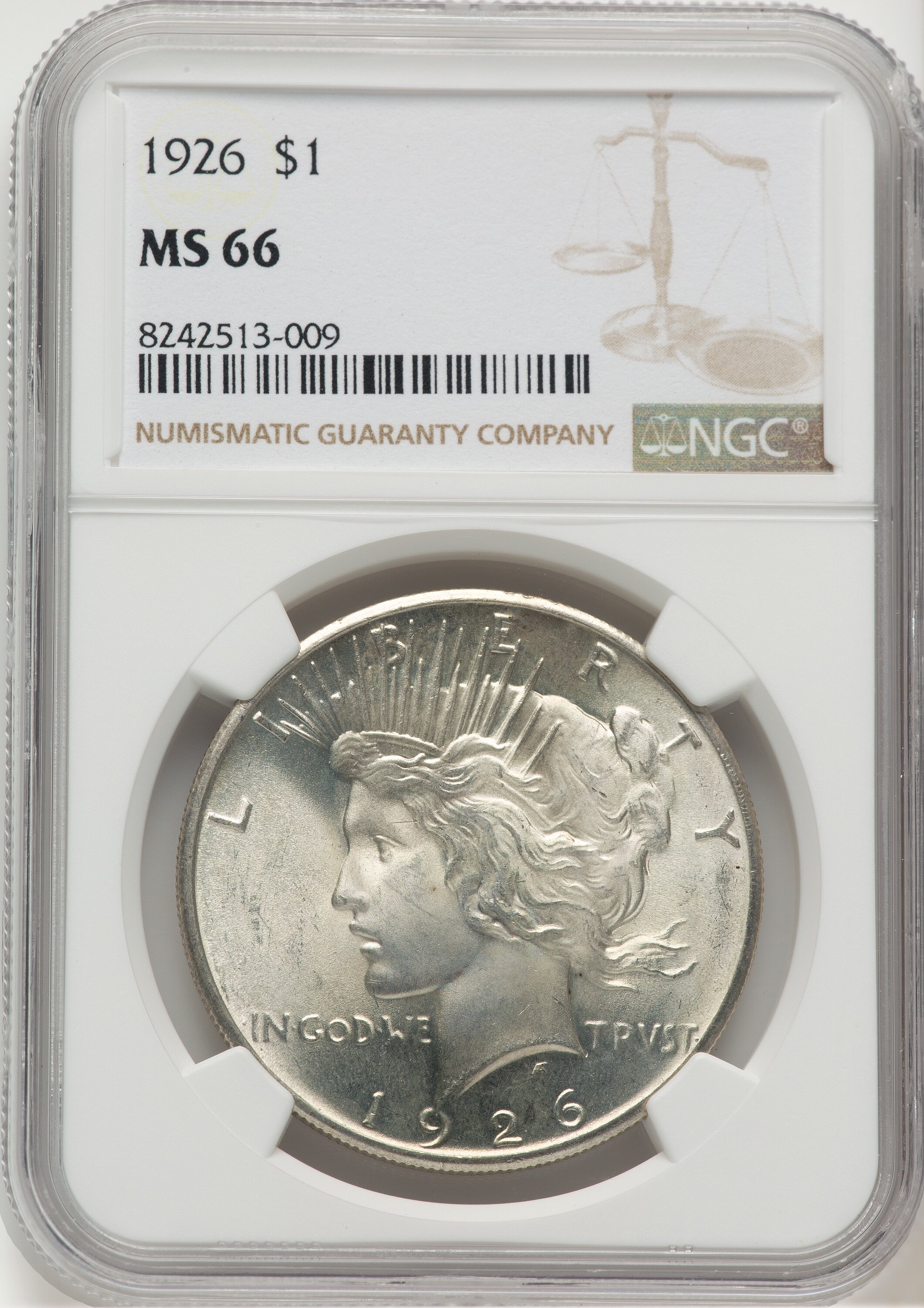 1926 S$1 66 NGC