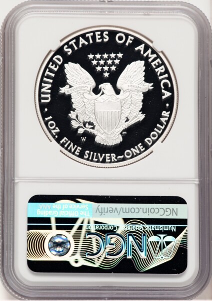 2011-W Proof Silver Eagle 1 oz Thomas Uram 70 NGC