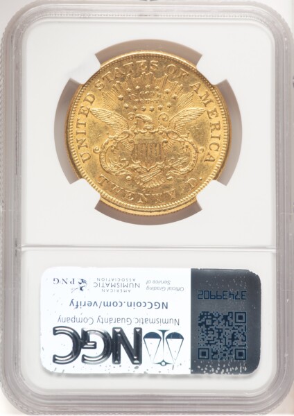 1872-CC $20 58 NGC