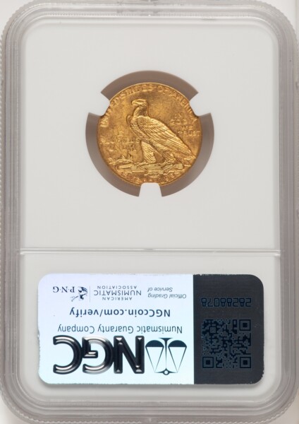 1911 $5 64 NGC