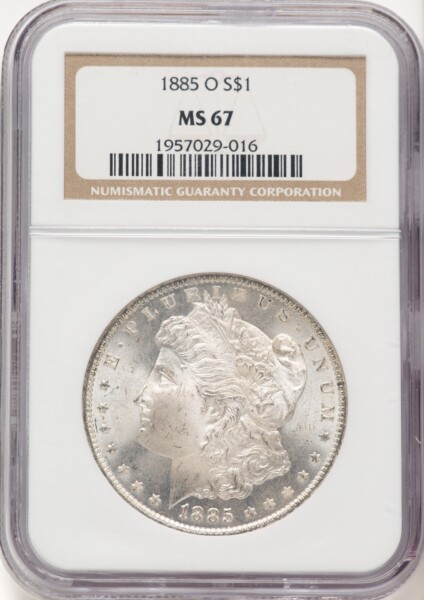 1885-O S$1 67 NGC