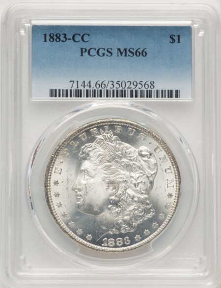 1883-CC S$1 66 PCGS