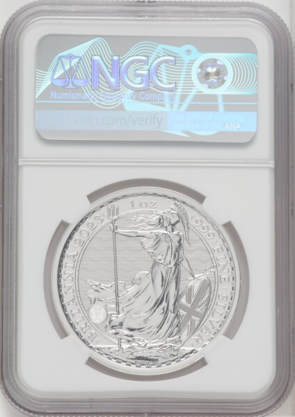 2023 G.B. S2 BRITANNIA-KC III OBVERSE 29TH COIN STRUCK 69 NGC