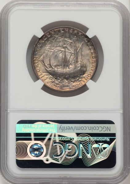 1921 50C Pilgrim, MS 67 NGC