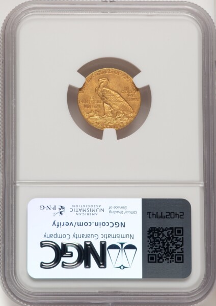 1911-D $2 1/2 NGC Plus 64 NGC