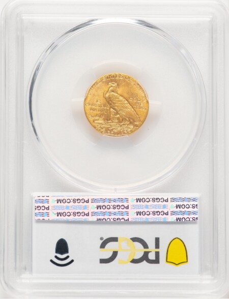 1909 $2 1/2 Blue Gradient 64 PCGS