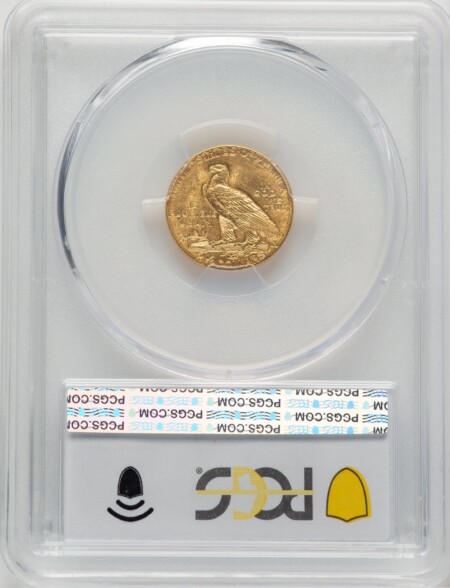 1913 $2 1/2 PCGS Secure 63 PCGS
