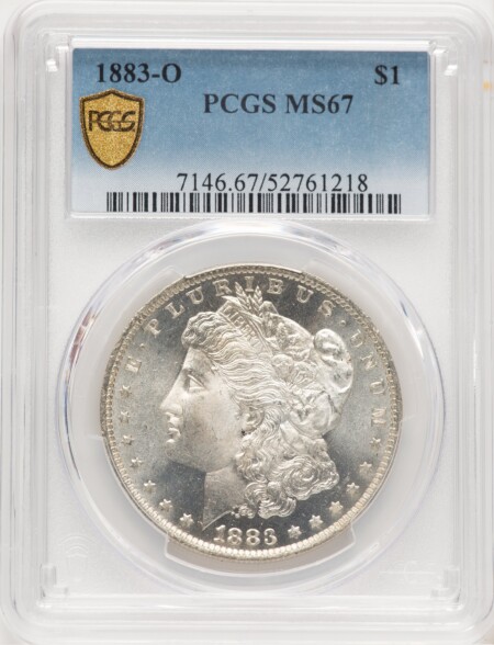 1883-O S$1 PCGS Secure 67 PCGS