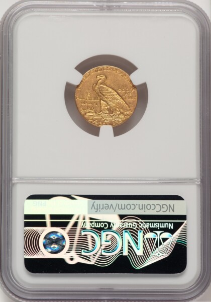 1911-D $2 1/2 62 NGC