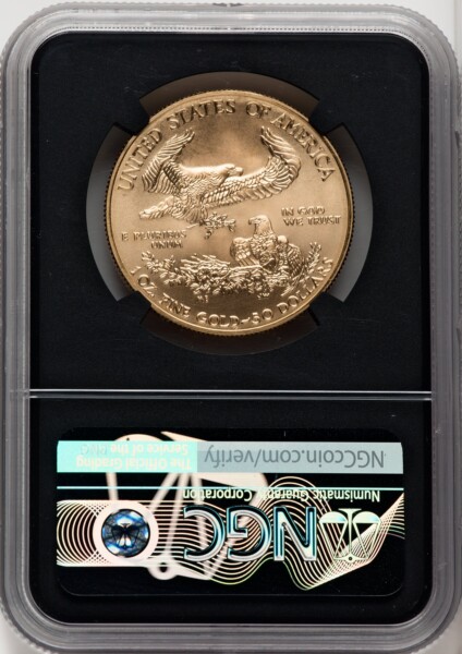 1994 $5 Tenth-Ounce Gold Eagle, MS 70 NGC