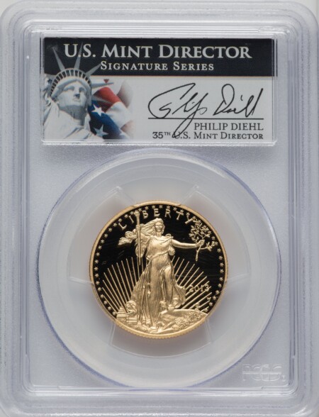 2013-W $25 Half-Ounce Gold Eagle, PR DC 70 PCGS