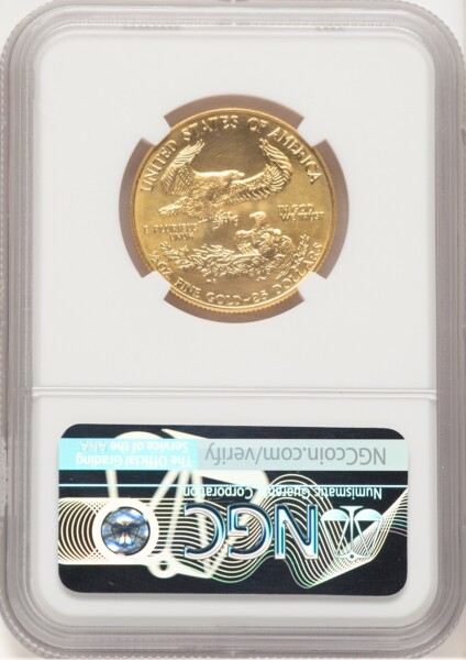 1988 Gold Eagle 1/2 oz Don Everhart 69 NGC