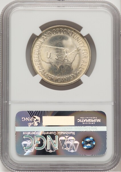 1951-S 50C Washington-Carver, MS 67 NGC