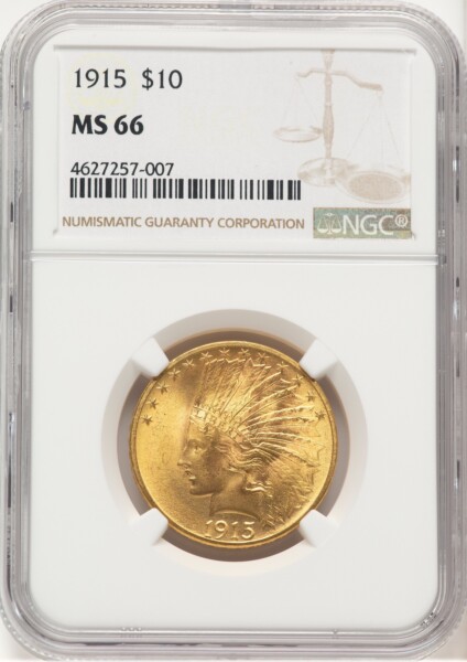 1915 $10 66 NGC