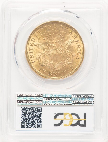 1872 $20 61 PCGS