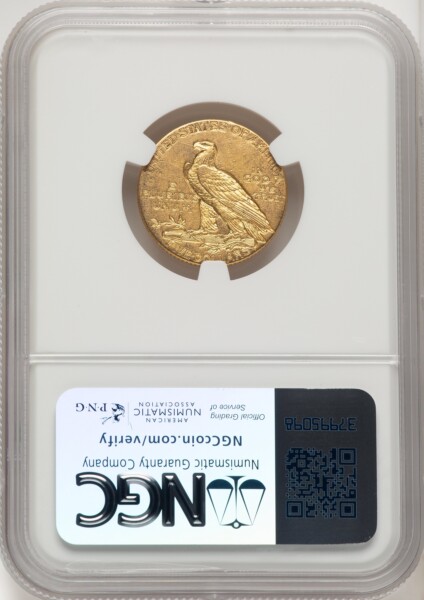 1911-D $5 58 NGC