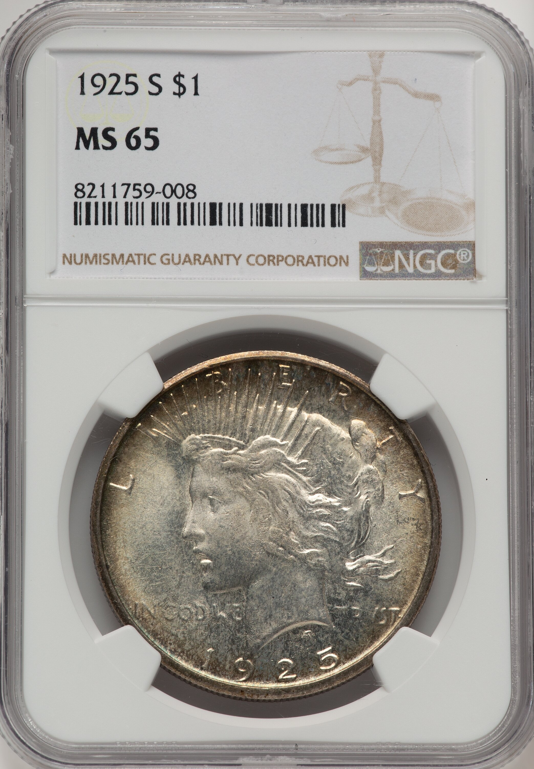 1925-S S$1 65 NGC