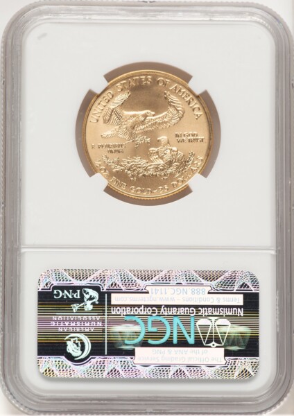 2000 Gold Eagle 1/2 oz Brown Label 69 NGC