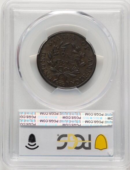 1801 1C 1/00,0 S-223, MS, BN PCGS Secure 60 PCGS