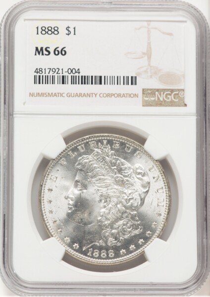1888 S$1 66 NGC
