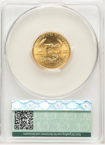 1994 Gold Eagle 1/4 oz Non Designation 69 CACG