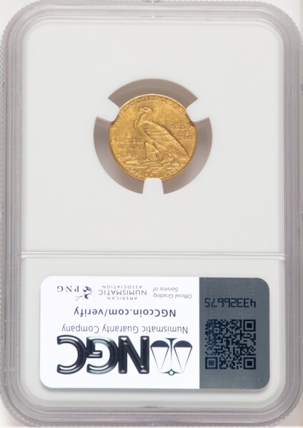 1911 $2 1/2 63 NGC